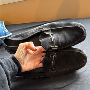 Men's Black Loafers TODS us Size 10